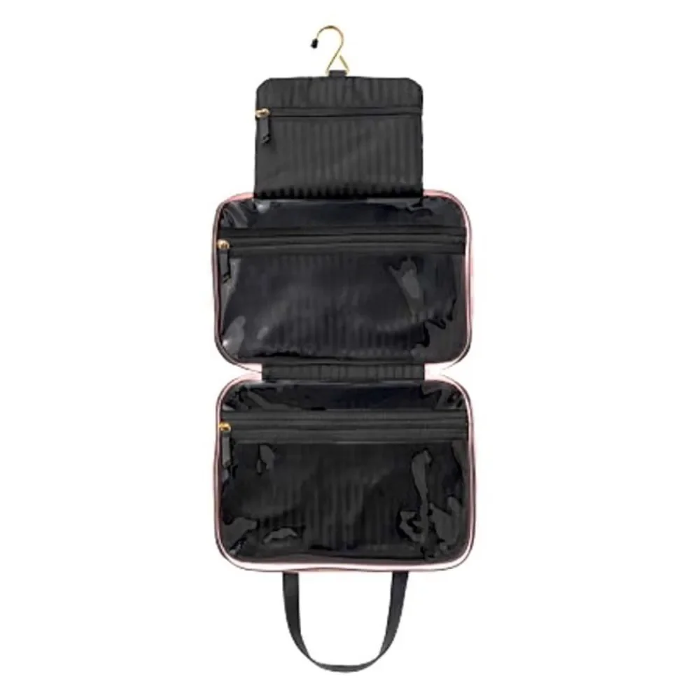 NWT VICTORIA’S SECRET Signature Stripe Everything Travel Make Up Case GIFT‎ IDEA
